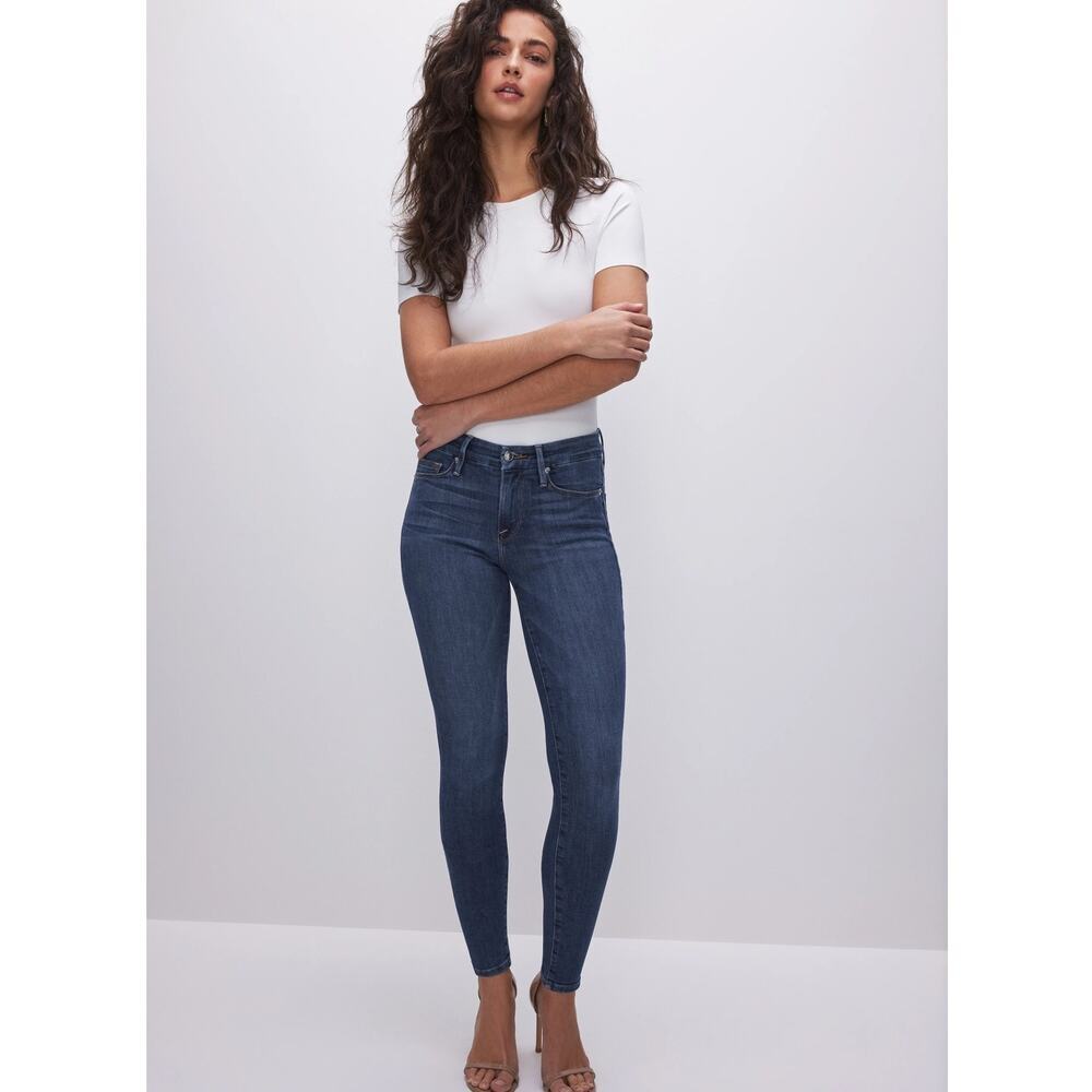 GOOD AMERICAN Good Legs Skinny Jeans Blue 004 Size 27 / 4